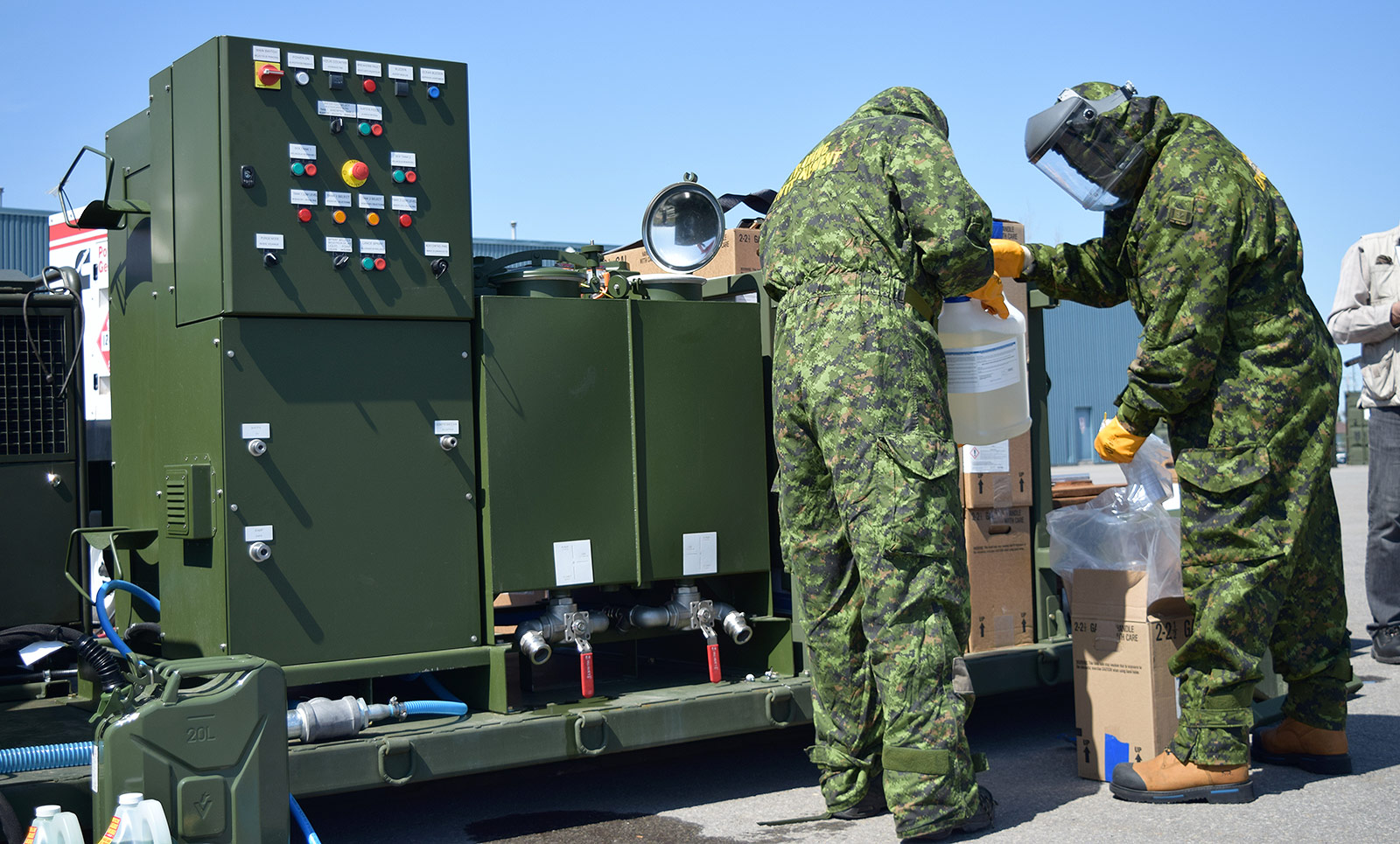 CBRN Personnel and Vehicle Decontamination Systems
