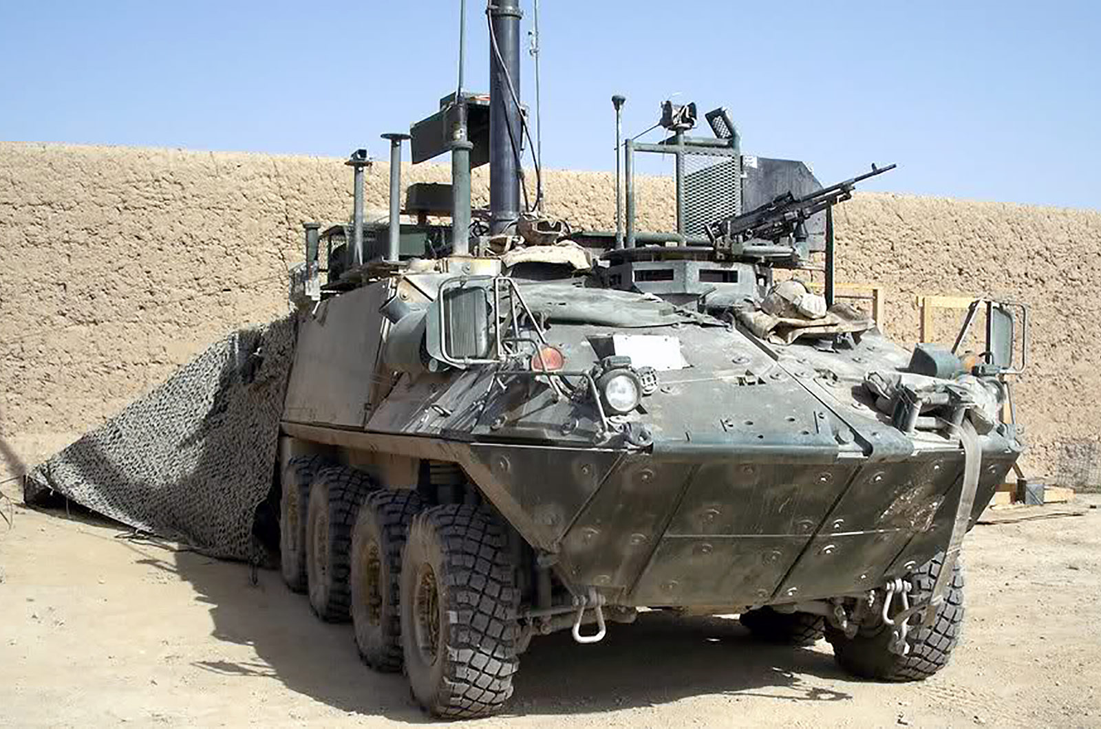 Bison Mobile Electronic Warfare Team Vehicle